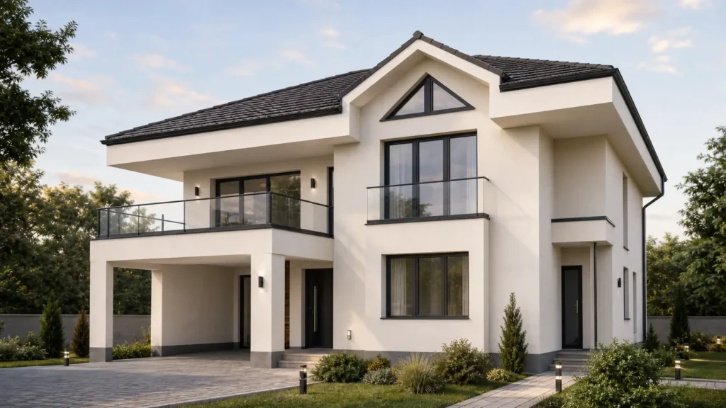 Casa Dinu — locuință modernă P+1E+Pod în București, Sector 6